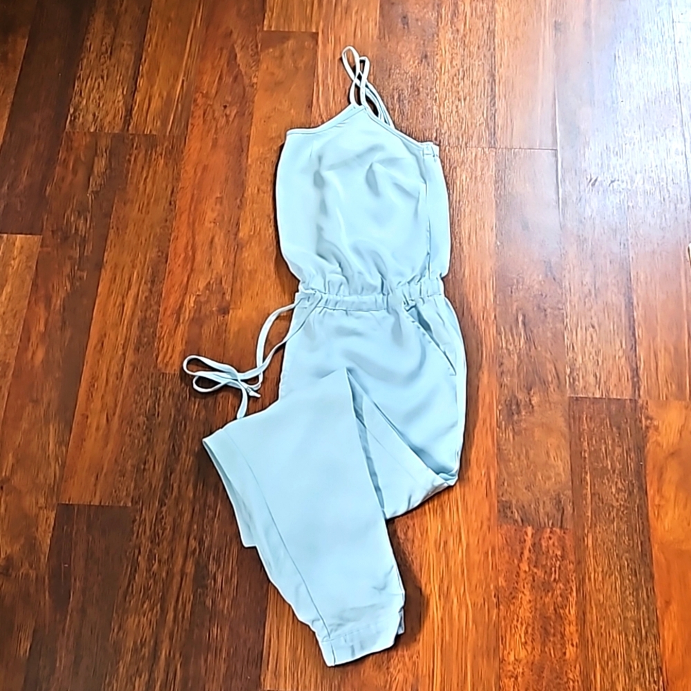 Forever 21 jumpsuit/came light denim